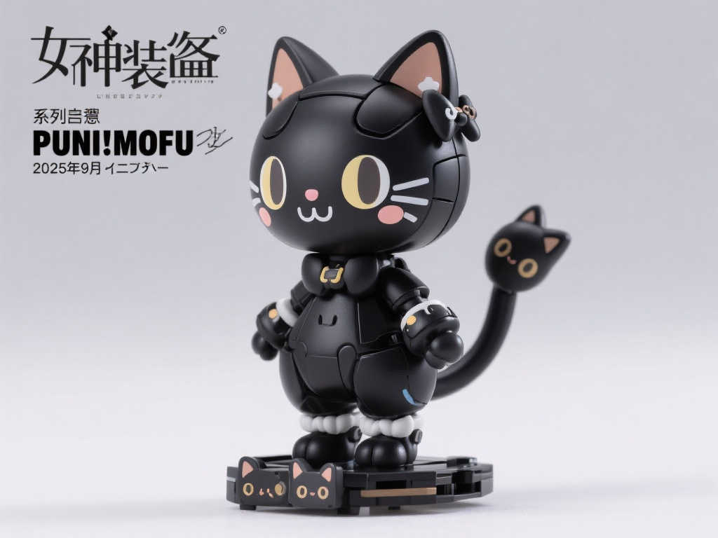 《女神装置》PUNI☆MOFU 黑猫全新登场，预计2025年9月上市