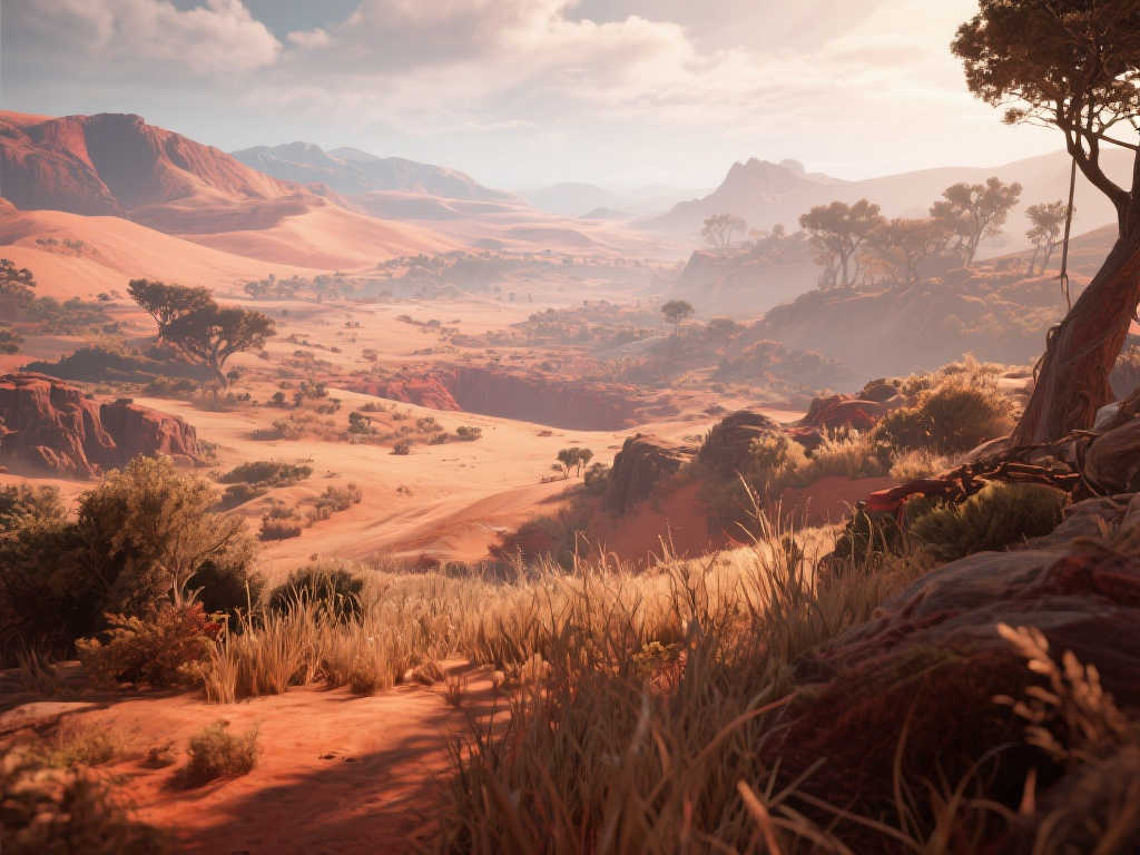 《红色沙漠》揭秘次世代引擎黑科技，优化水平引领行业！