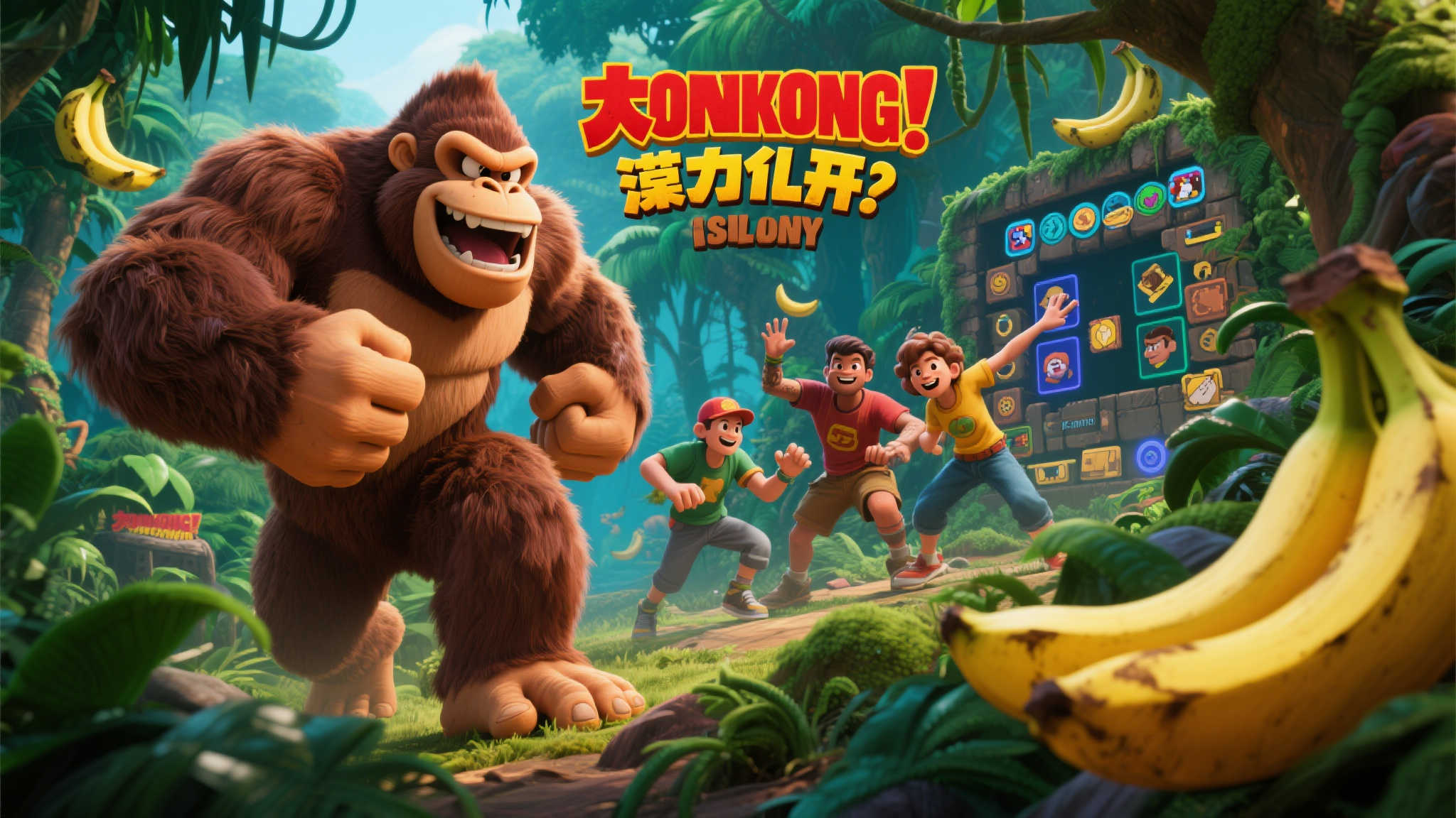 惊喜来袭!《大金刚 蕉力全开》有望推出多人同乐模式 惊喜来袭!《大金刚 蕉力全开》有望推出多人同乐模式